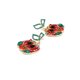 thumbnail image 3 of Pendientes colgantes de Halloween para niñas, pendientes de calabaza colgantes hipoalergénicos, pendientes extraños de moda, pendientes de Halloween, regalo de joyería Rojo Verde, 3 of 5