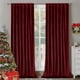 thumbnail image 1 of Cortinas BGment Red Velvet 213 x 213 cm con aislamiento térmico, 1 of 9