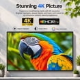 thumbnail image 6 of Pyimgus 65 inches outdoor TV,Smart outside TV, IP65 waterproof TV, 2500nits TV for Outside, 178° Viewing Angle Exterior TV for full sun, 6 of 12