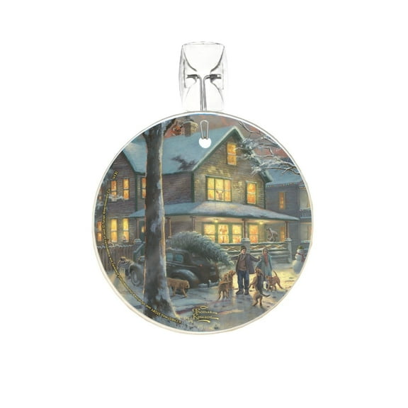A Christmas Story (Thomas Kinkade Studios) StarFire Prints™ Glass Art
