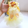 thumbnail image 3 of Eoperou Dog Dress Rabbit Ears Design Princess Skirt Cotton Breathable Dog Sundress for Summer, 3 of 8