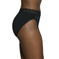 thumbnail image 4 of Vanity Fair Lingerie Women's Underwear, Flattering Lace Hi-Cut Brief Panty, 4 of 7