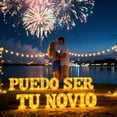thumbnail image 3 of Be My Girlfriend" LED Light-Up Letters Set - 14 LED Letters & 1000 Rose Petals for Valentine's Day Proposal Decor, 3 of 6