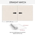 thumbnail image 5 of SUSSEXHOME 177.59 Square Feet Non-Woven Removable Wallpaper - Waterproof, Strippable, Light Resistance & Cleanable Wall Paper Roll-Picasso Collection-Veined, 5 of 5