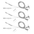 thumbnail image 1 of SOPOTUTU 6pcs Adjustable Hanging Wire For Picture Frame Hangers In Home Use, 1 of 8