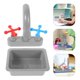thumbnail image 2 of 1 juego de minifregadero de cocina con grifo, juguetes de simulación para niños, lavabo realista y moldes para grifo de agua, accesorios para juegos de rol, 2 of 7