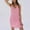 Pink, variant on Gspmoly Women Dress, Women'S Fashion Holiday Summer Fallow Sleeveless Solid Color High Waist Dress Evening Dresses for Women up to 60% Off