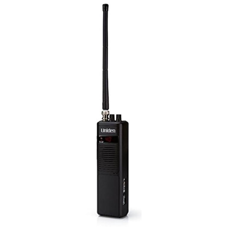 Uniden 40-Channel Handheld CB Radio, Operates on AM Channels, High