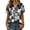 Black, variant on Women's Classic Stain Polo Shirt Long Sleeve Casual Collared Tee Shirts Button Down Dressy Business Vintage Floral Print Women's Tops Light Gray S