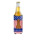 thumbnail image 2 of Carolines Treasures  Patriotic USA Briard Brown Michelob Ultra Hugger for Slim Cans, 2 of 3