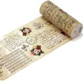 thumbnail image 2 of Coofit Craft Tapes Vintage Simple: Adhesive Masking Tapes Planner Tapes for DIY Crafts, 2 of 2