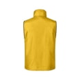 thumbnail image 6 of Ecqkame Men's Reflective Vest High Visibility Stand Collar Full Zip Side Pockets Vests Lightweight Safety Outdoor Daily Outerwear Yellow S, 6 of 9