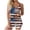 A#Navy185, variant on XIAOCHA Women's Patriotic Flag Print Pajama Set Loose Camisole V Neck Sleepwear Soft Bold Sleep Pajamas Set