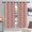 Baseballs and Stripes, variant on Baseballs and Stripes Red White Blackout Curtains,Triple Weaved Fabric,Thermal Insulated,Room Darkening,Grommet Top,2 Panels,42x45in(107x114cm)