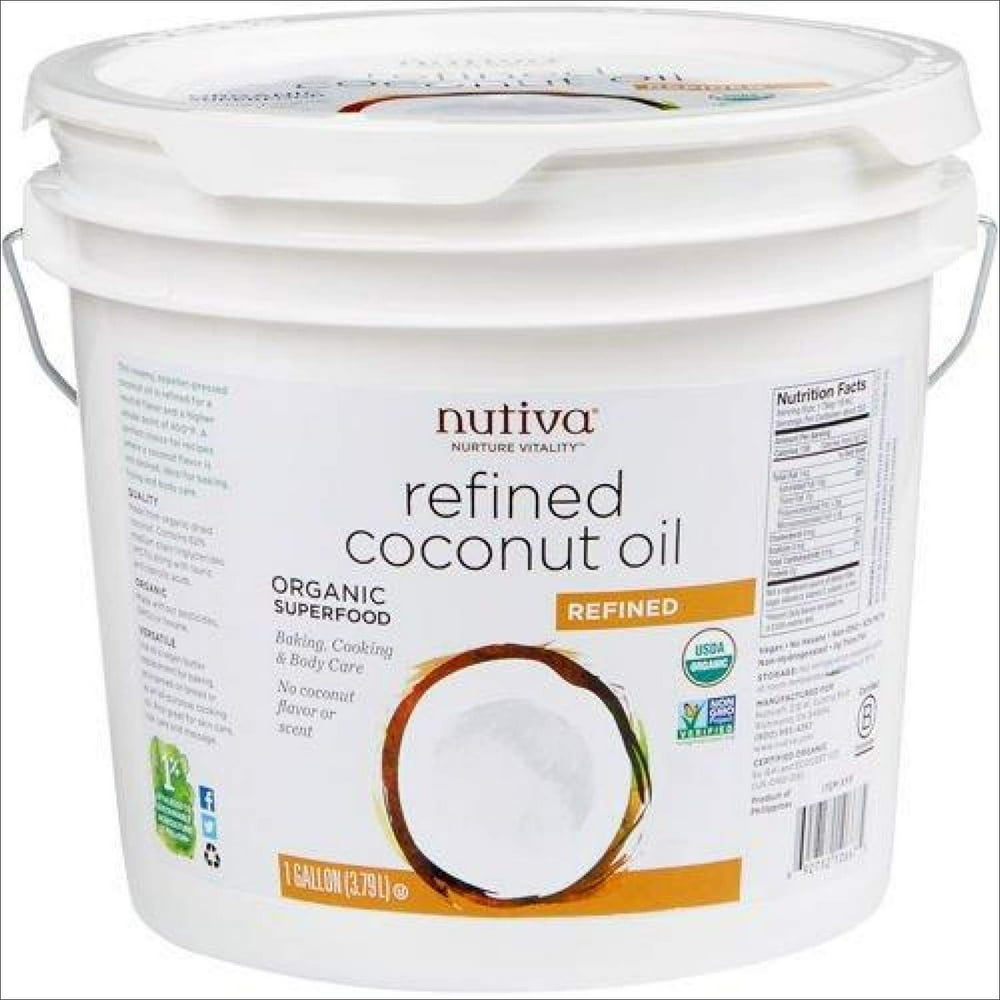 Nutiva Refined Coconut Oil Gallon