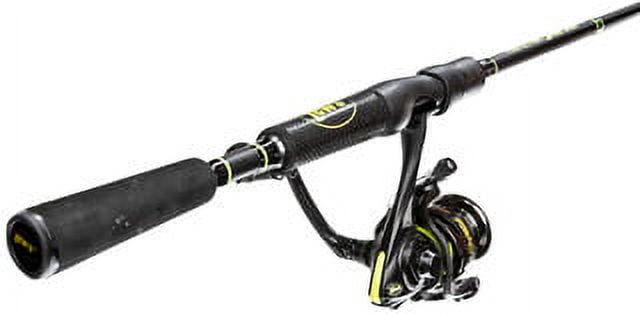 Lew's Reactor Spinning Reel and Fishing Rod Combo, 7-Foot 1-Piece Rod, Size  30 Reel