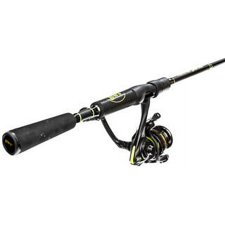 Lew's Reactor Spinning Reel and Fishing Rod Combo, 7-Foot 1-Piece Rod, Size  30 Reel 