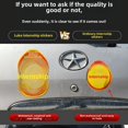 thumbnail image 3 of Pegatinas magnéticas creativas para coche para principiantes, calcomanías para vehículos de entrenamiento de conductores para mujeres, calcomanías para carrocería de automóviles uniformes, 3 of 4