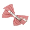 thumbnail image 4 of Unique Bargains 1 Pc Cute Bow Spring Hair Clips Pink, 4 of 5