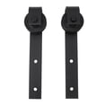 thumbnail image 1 of 2 Hanging Rails, Carbon Steel Barn Door Hardware For Study Bedroom Living Room,  And Quiet, Easy To Install, Suitable For 150kg Load Bearing Capacity, 1 of 8