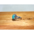 thumbnail image 5 of Heaven Crafts Natural Amazonite Gemstone Ring 925 Sterling Silver Handmade Birthstone jewelry Ring For Women, 5 of 5