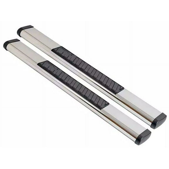 Dee Zee GM/Dodge/Ford/Toyota Extcab Tubes, 6" Oval, Stainless Steel, Brackets Sold Separately Fits select: 2015-2018 CHEVROLET SILVERADO K1500 LT, 2014 CHEVROLET SILVERADO K1500