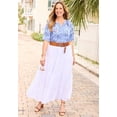 thumbnail image 4 of Catherines Women's Plus Size Knit Gauze Tiered Skirt, 4 of 4