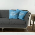 thumbnail image 7 of Ambesonne Fitness Throw Pillow Cover 2 Pack, I Like Fitness Words, 18", Pale Blue and White, 7 of 7