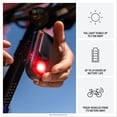 thumbnail image 2 of Garmin Varia RearVue 820 Radar & Tail Light Enhanced Visibility for Cyclists, 2 of 5