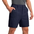 thumbnail image 2 of Mens Stretch Golf Shorts Lightweight Shorts for Hiking Work Summer Casual Breathable Shorts with 6 Pockets L, 2 of 4