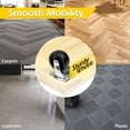 thumbnail image 3 of Maxworks 50952 1000 Libras. Capacidad: 24 X 16 Pulgadas. Plataforma Rodante Para Mover Muebles De Madera Dura., 3 of 5