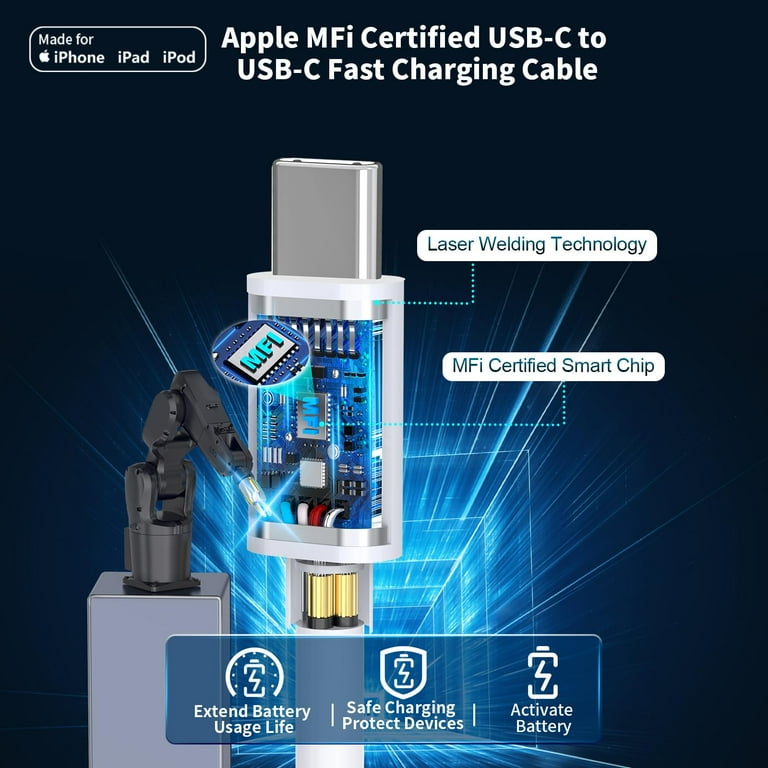 apple cigarette lighter charger Apple MFi Certified] iPhone 15 Car Charger Fast Charging, 72W Dual USB-C  Power Cigarette Lighter Charger+2Pack Type-C Charge Cable for iPhone 15/15  Plus/15 Pro/15 Pro Max/iPad Pro/Air/Mini
