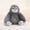 Gray, variant on Lifelike Gorilla Plush Toy Handmade Doll Cute Orangutan Stuffed Animal Pillow Home Decor Birthday Gift