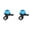 blue, variant on Herrnalise Bike Bells Aluminum Alloy Bell for Adults and Kids Fit for Mountain/Road Bike