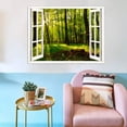 thumbnail image 2 of IDEA4WALL Wall Murals for Bedroom Fake Window View Forest Removable Wallpaper Peel and Stick Wall Stickers - 36x48 inches, 2 of 4