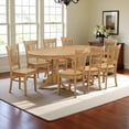 thumbnail image 2 of FurniFact Elegant 9-Piece Dining Table Set – Solid Wood Dining Table for 8, 2 of 5
