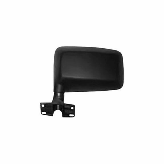 For Jeep Wrangler 1990 1991 1992 1993 1994 1995 Driver Side Door Mirror | Low | Manual Black Profile Type | Full Door | CH1320102 | 55027207