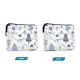 thumbnail image 7 of FORMRS 13-13.3 inch Laptop Sleeve Case Soft Carrying Quilted Computer Bag Cover, Cute Snowmen, 7 of 7