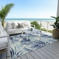 thumbnail image 4 of Dalyn Rugs Machine Washable Indoor/Outdoor Chantille Blue 2'6" x 3'10" Rug, 4 of 9