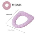 thumbnail image 4 of Bearachild Cubierta de asiento de inodoro, almohadillas para taburete, alfombrillas gruesas para baño, tejido para el hogar, accesorios Juegos de accesorios de baño, 4 of 6