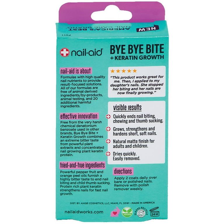 Nail-Aid - Bye Bye Bite + Keratin Growth Matte