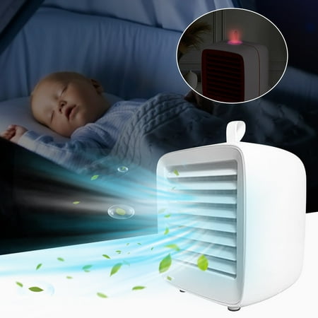 

USB Mini Air Cooler Portable Desktop Cooling Fan Student Dormitory Air Condition