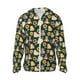 thumbnail image 1 of Balery Bear Sunflower Sudadera ligera de manga larga con capucha y protección solar UPF 50+ para hombre y mujer, ideal para pesca y running-Medium, 1 of 7
