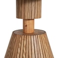 thumbnail image 6 of Christopher Knight Home Four-Leaf Clover Side Table, Decorative Accent Table with Wood-Grain Base, Natural, 6 of 11