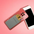 thumbnail image 3 of SHOWERORO 2Pcs Mobile Credit Card Holder Phone Case Card Holder Gray PVC for Daily Use, 3 of 4