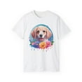 thumbnail image 2 of Animal Shirt, Tee Shirt with Animals, Floral Dog T-Shirt, 2 of 7