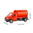 thumbnail image 3 of Red Inertia Vending Car Toy Simulation Vehicle With Openable Doors And Lift Up Sides Drop Resistant For Boys Children Pretend Play, 3 of 7