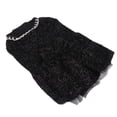 thumbnail image 3 of Vestido para Perro, Suave, Transpirable, Ligero, Moda, Cachorro, Gato, Vestido para Boda, Fiesta, Fotografía, Negro, M, 3 of 5