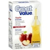Great Value Apple Drink Mix, 1.06 Oz., 10 Packet