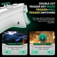 thumbnail image 4 of Mando inalámbrico para iPhone/Android/Switch/PC, joystick Hall, doble gatillo, gamepad con sensor de movimiento y receptor, compatible con PS Remote Play, Xbox Cloud, Steam Link y juegos MFi, 4 of 7